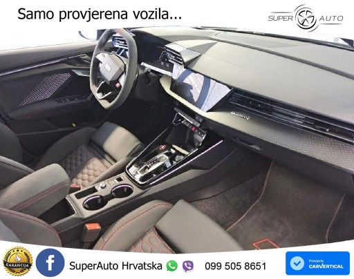 Audi RS3 Sportback 2.5 TFSI (400 KS) quattro S tronic LED+GR SJED+ACC