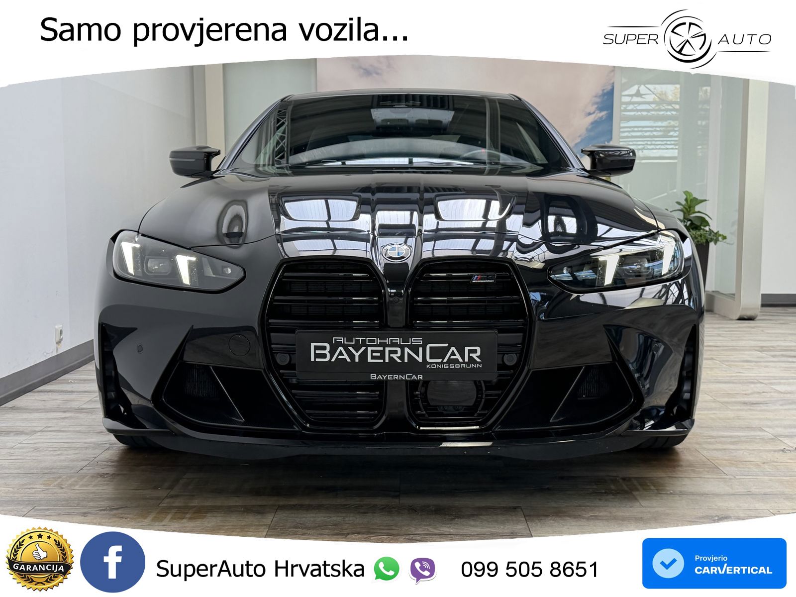 BMW M4 Competition 3.0 (530 KS) xDrive Steptronic LED+GR SJED+ACC