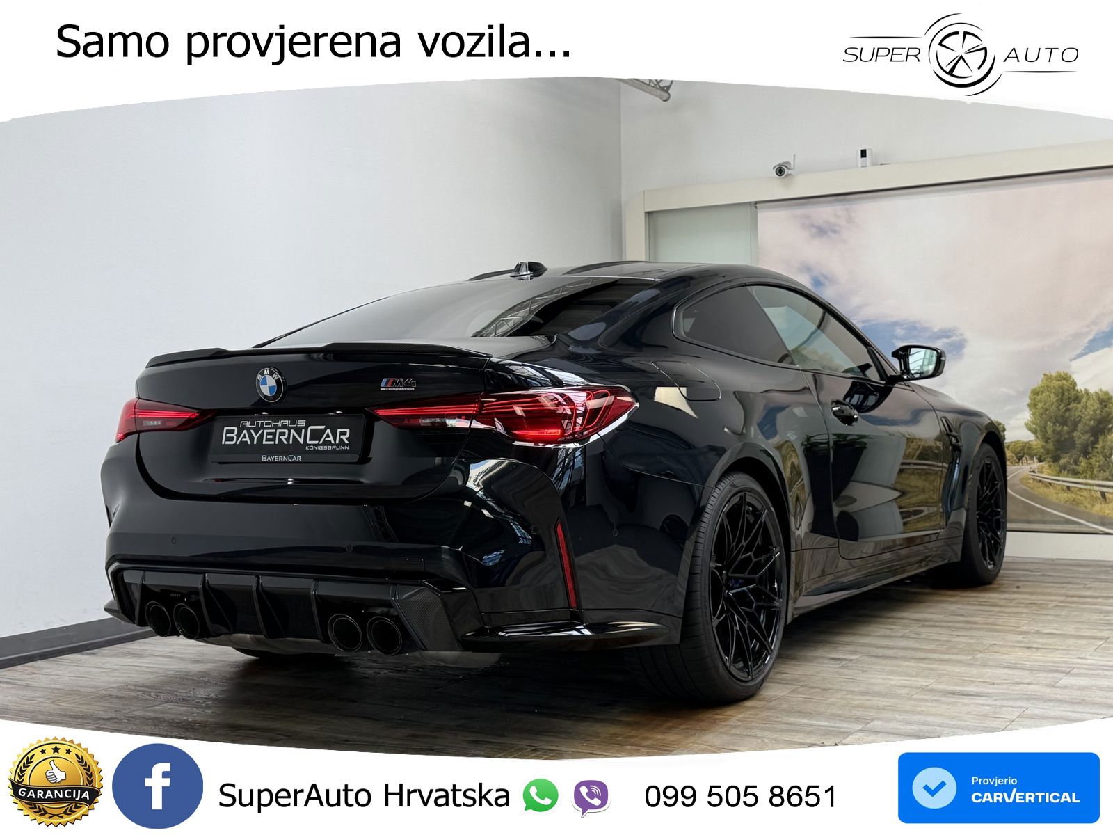 BMW M4 Competition 3.0 (530 KS) xDrive Steptronic LED+GR SJED+ACC