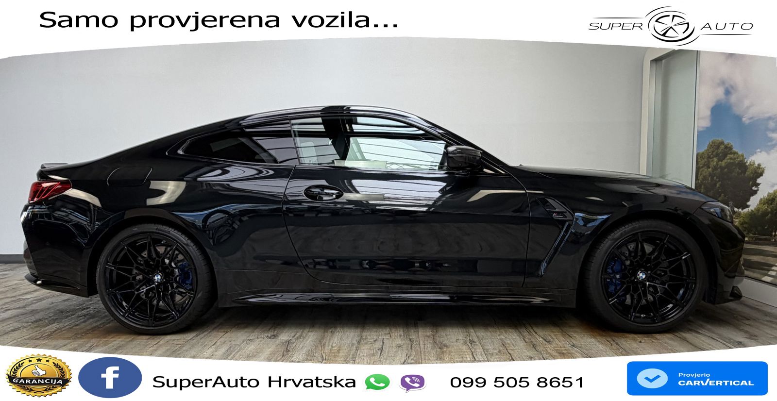 BMW M4 Competition 3.0 (530 KS) xDrive Steptronic LED+GR SJED+ACC