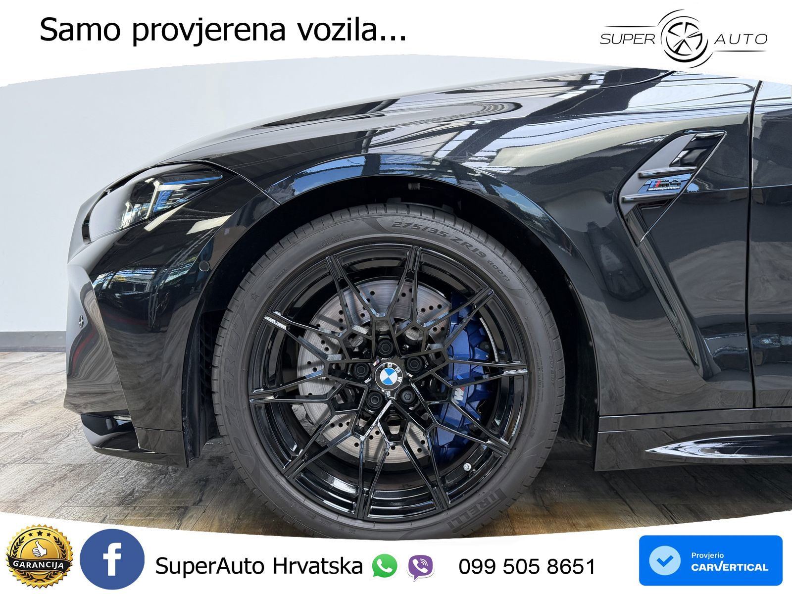 BMW M4 Competition 3.0 (530 KS) xDrive Steptronic LED+GR SJED+ACC