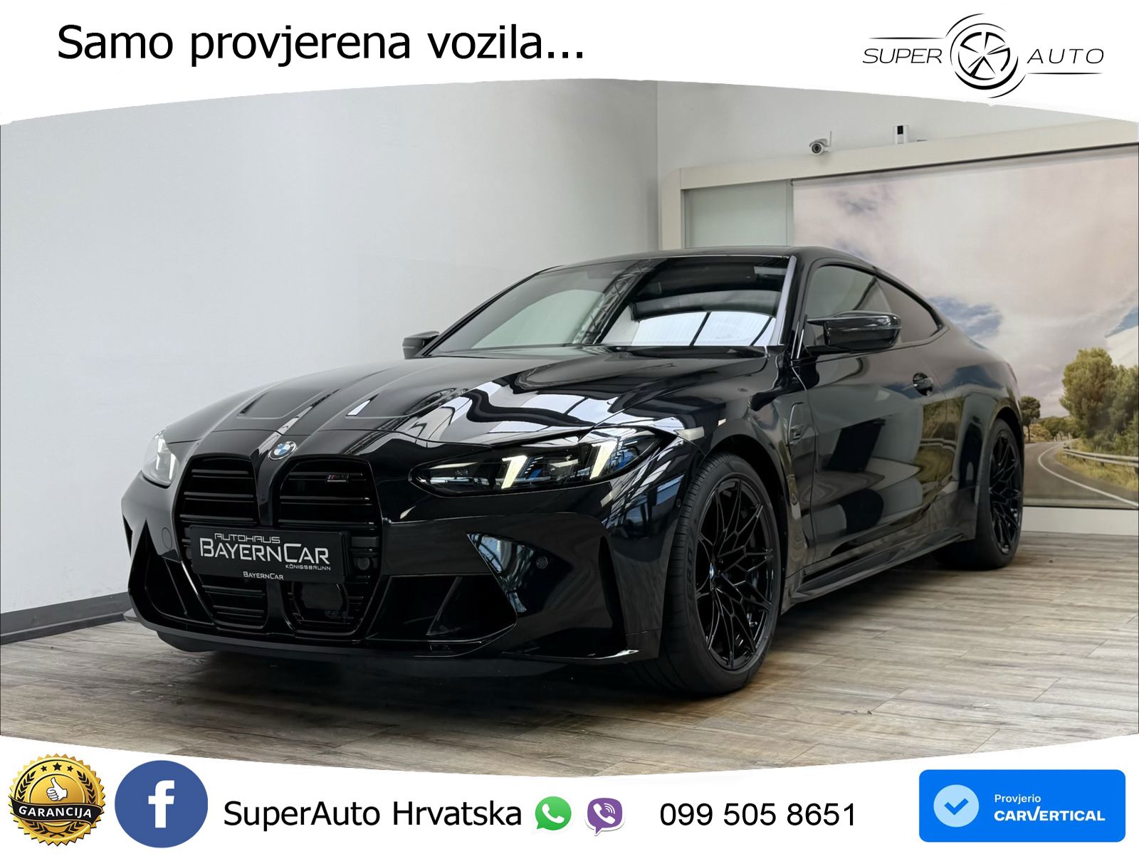 BMW M4 Competition 3.0 (530 KS) xDrive Steptronic LED+GR SJED+ACC