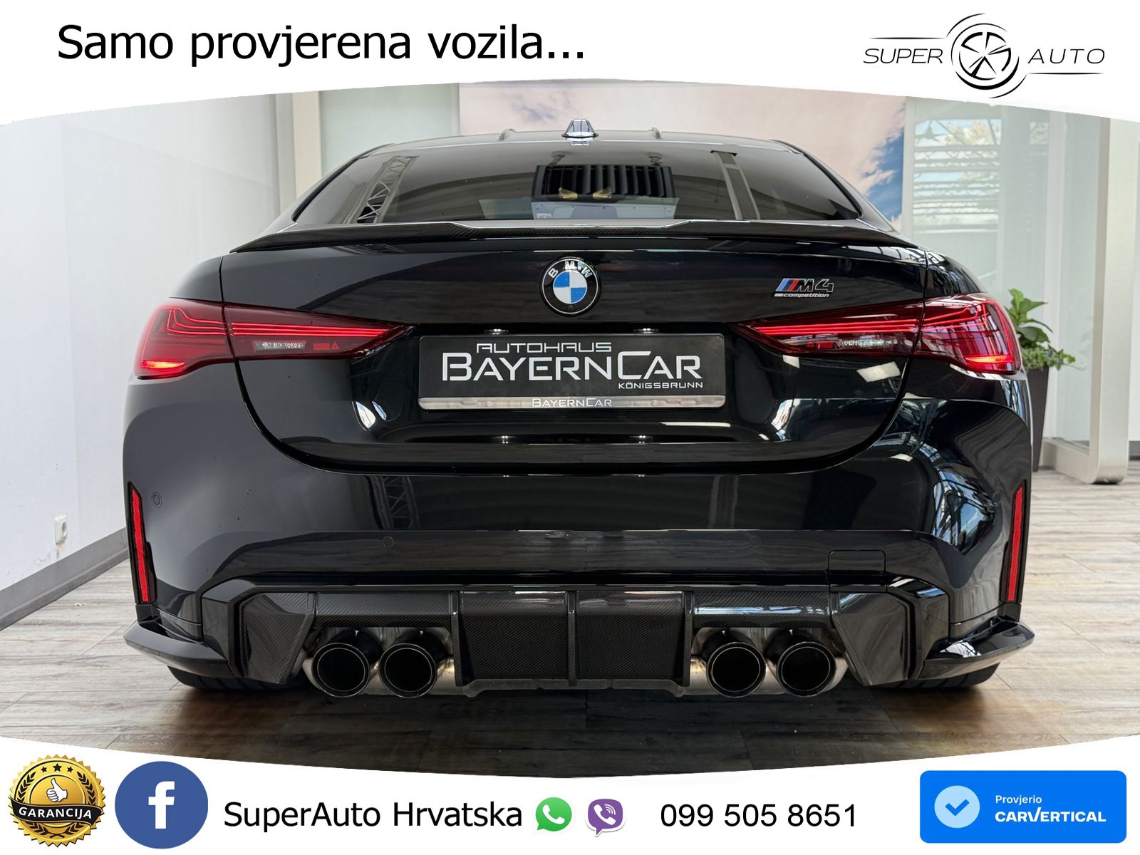BMW M4 Competition 3.0 (530 KS) xDrive Steptronic LED+GR SJED+ACC