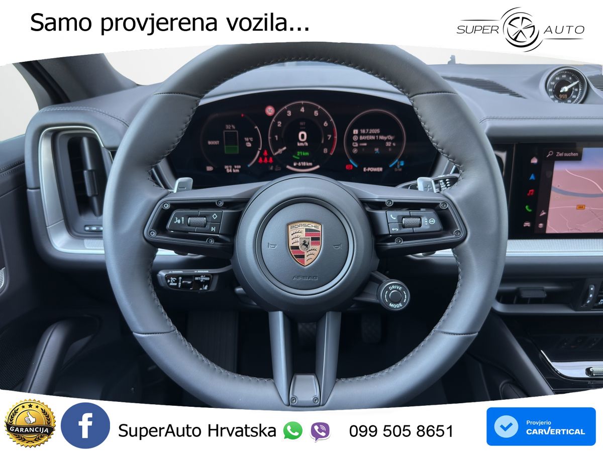 Porsche Cayenne Coupe 3.0 V6 (470 KS) E-Hybrid Tiptronic S