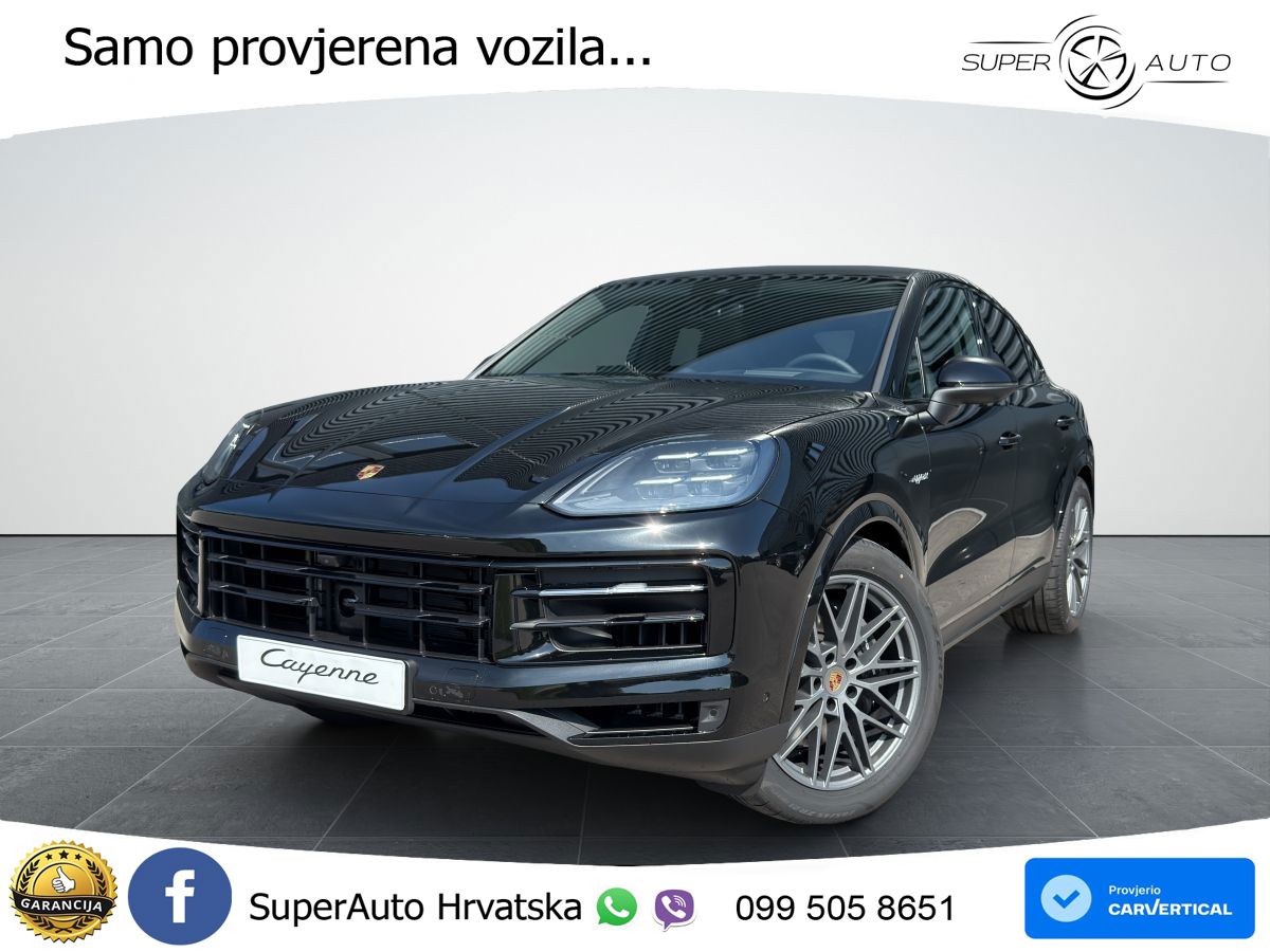 Porsche Cayenne Coupe 3.0 V6 (470 KS) E-Hybrid Tiptronic S