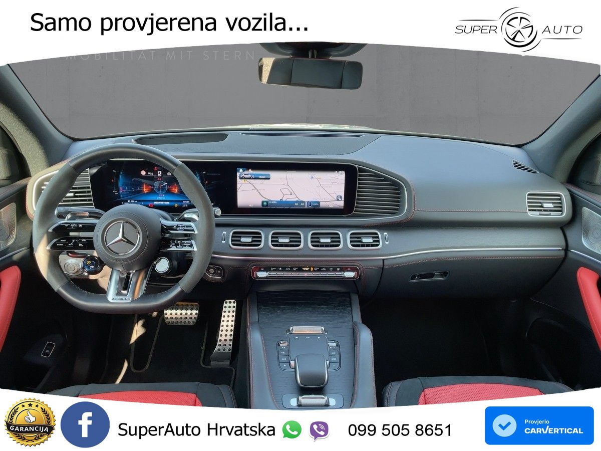 Mercedes AMG GLE 63 S V8 (612 KS) EQ Boost 4MATIC+ AMG SPEEDSHIFT TCT 9G LED+GR SJED+ACC
