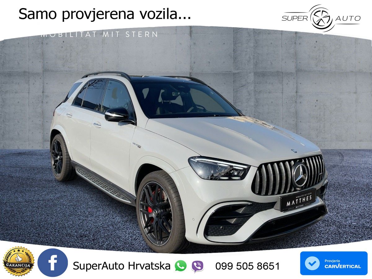Mercedes AMG GLE 63 S V8 (612 KS) EQ Boost 4MATIC+ AMG SPEEDSHIFT TCT 9G LED+GR SJED+ACC