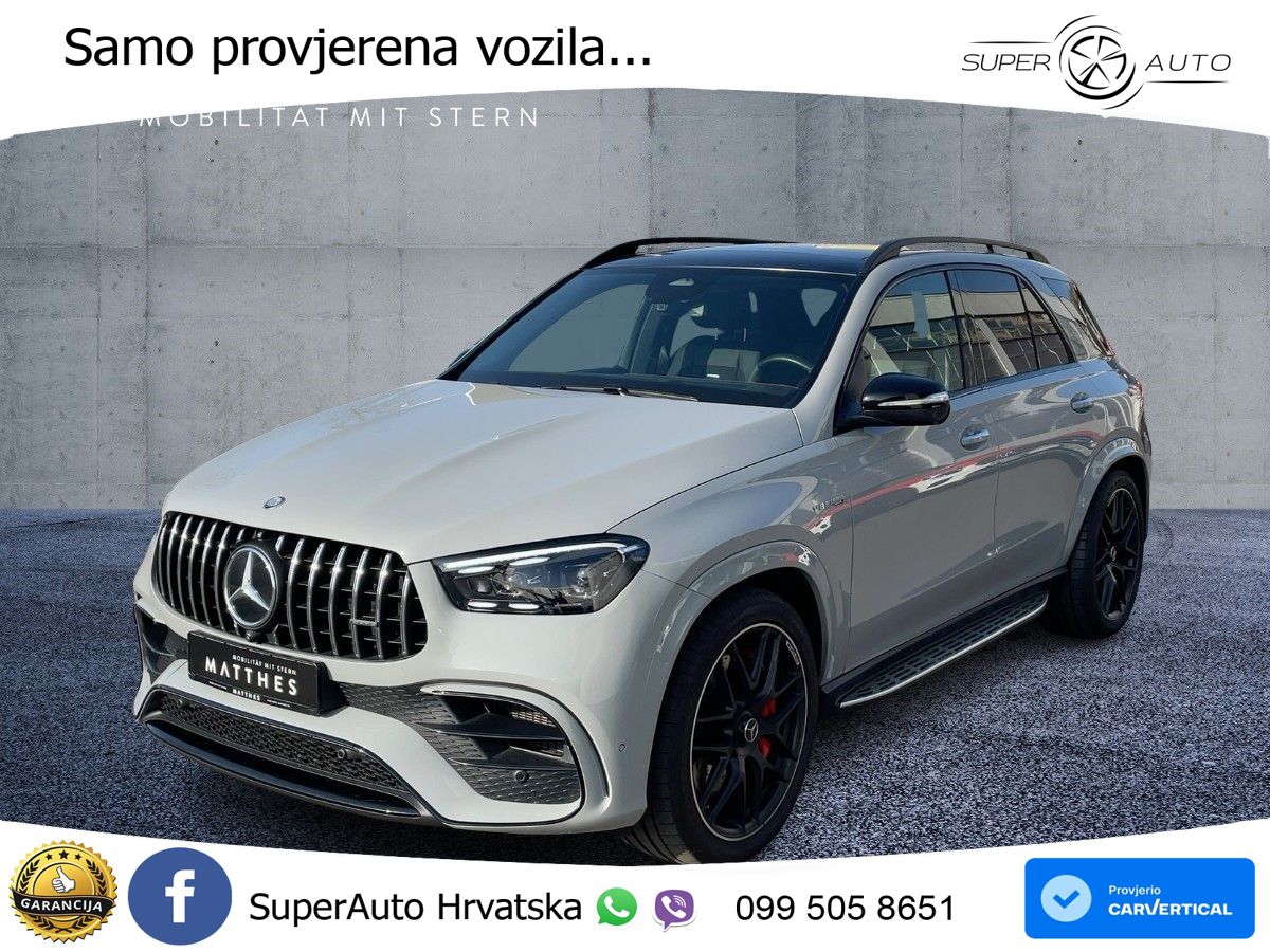 Mercedes AMG GLE 63 S V8 (612 KS) EQ Boost 4MATIC+ AMG SPEEDSHIFT TCT 9G LED+GR SJED+ACC