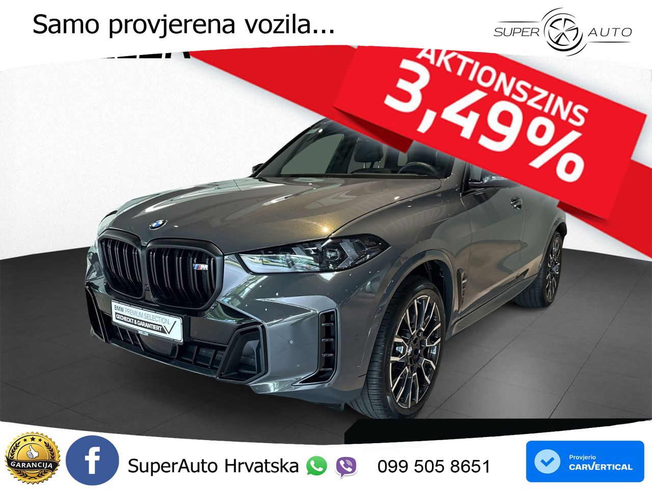 BMW X5 M60i V8 (530 KS) xDrive Steptronic ACC+HEAD+4xGR SJED+360+PANO