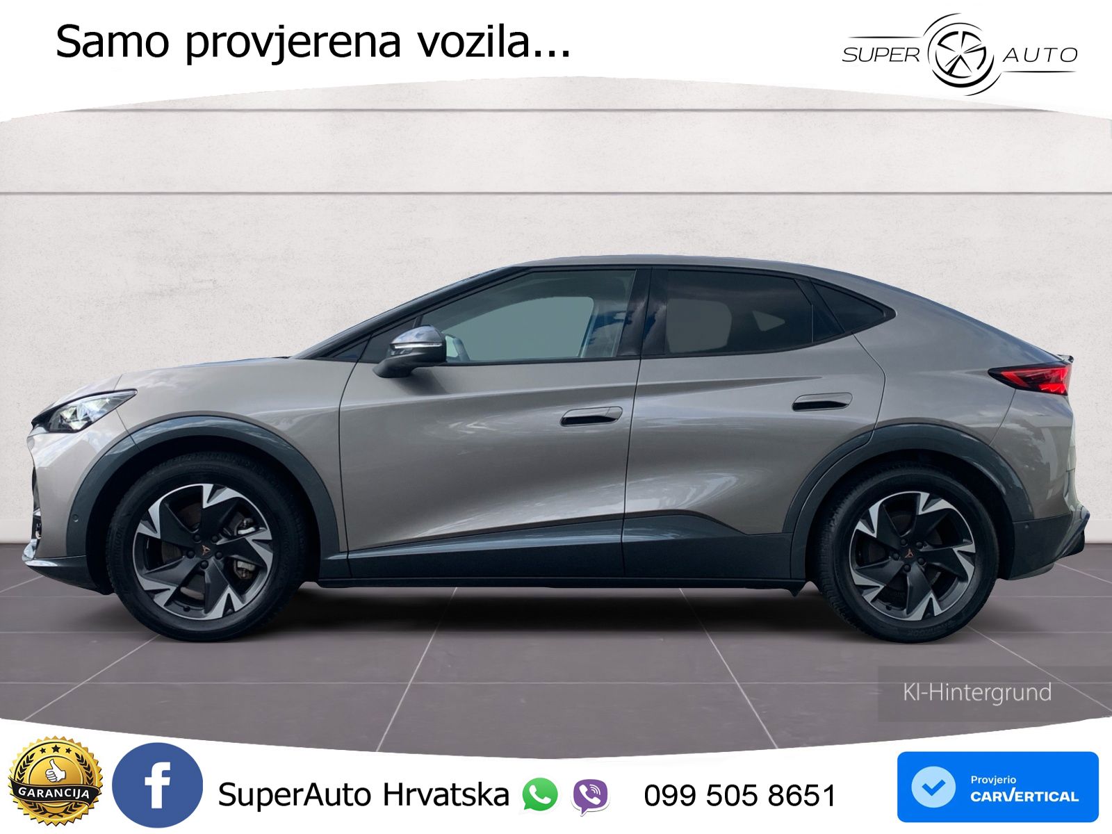 Cupra Tavascan 82 kWh (286 KS) LED+GR SJED+ACC