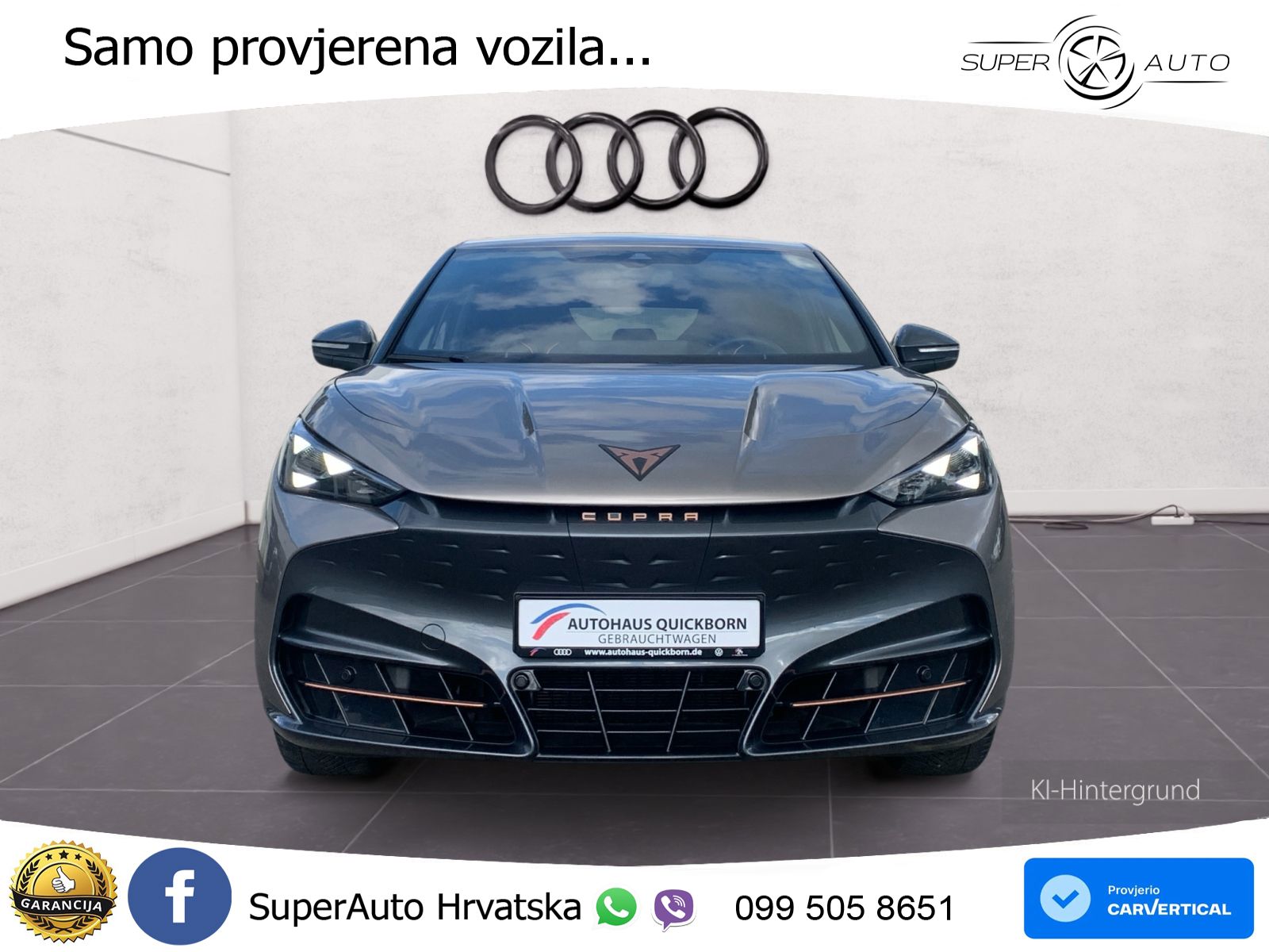 Cupra Tavascan 82 kWh (286 KS) LED+GR SJED+ACC