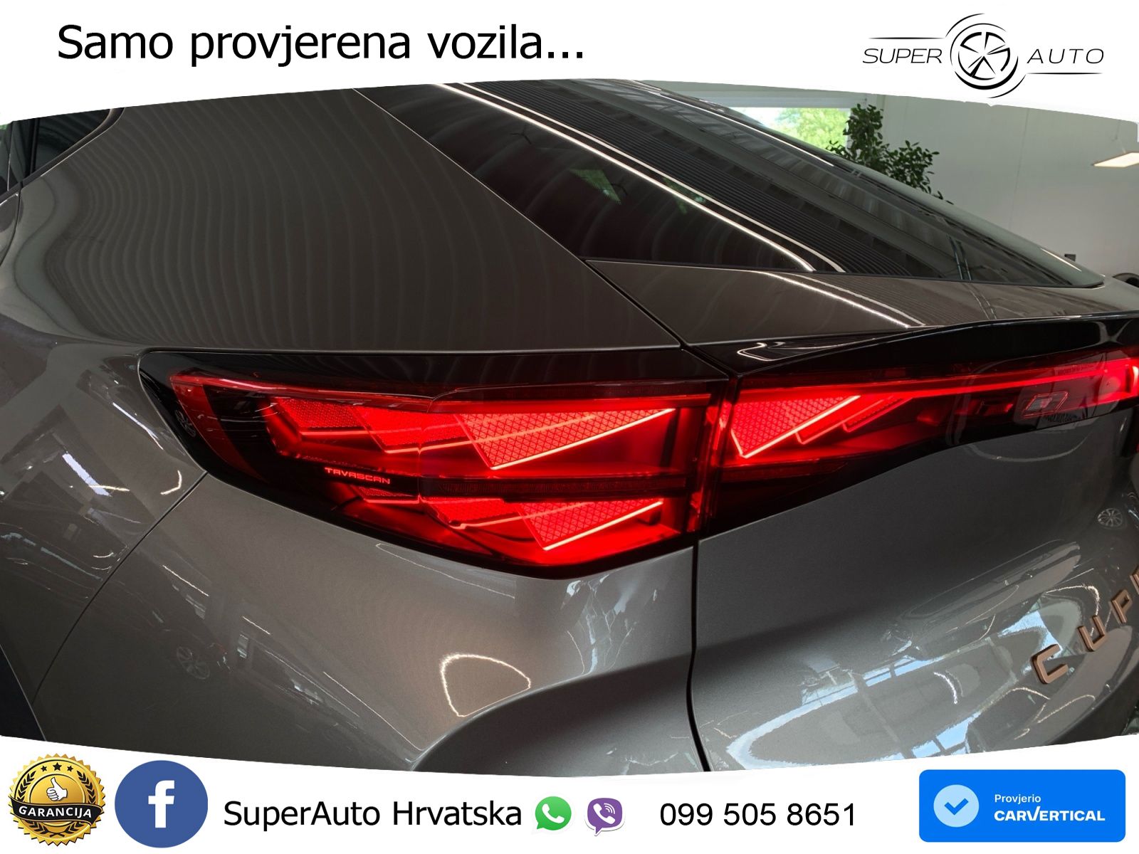 Cupra Tavascan 82 kWh (286 KS) LED+GR SJED+ACC