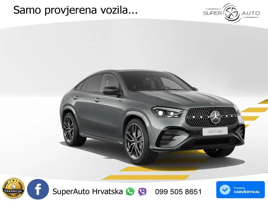 Mercedes GLE Coupe 450d (367 KS) EQ Boost 4MATIC 9G-TRONIC AMG LED+GR SJED+ACC
