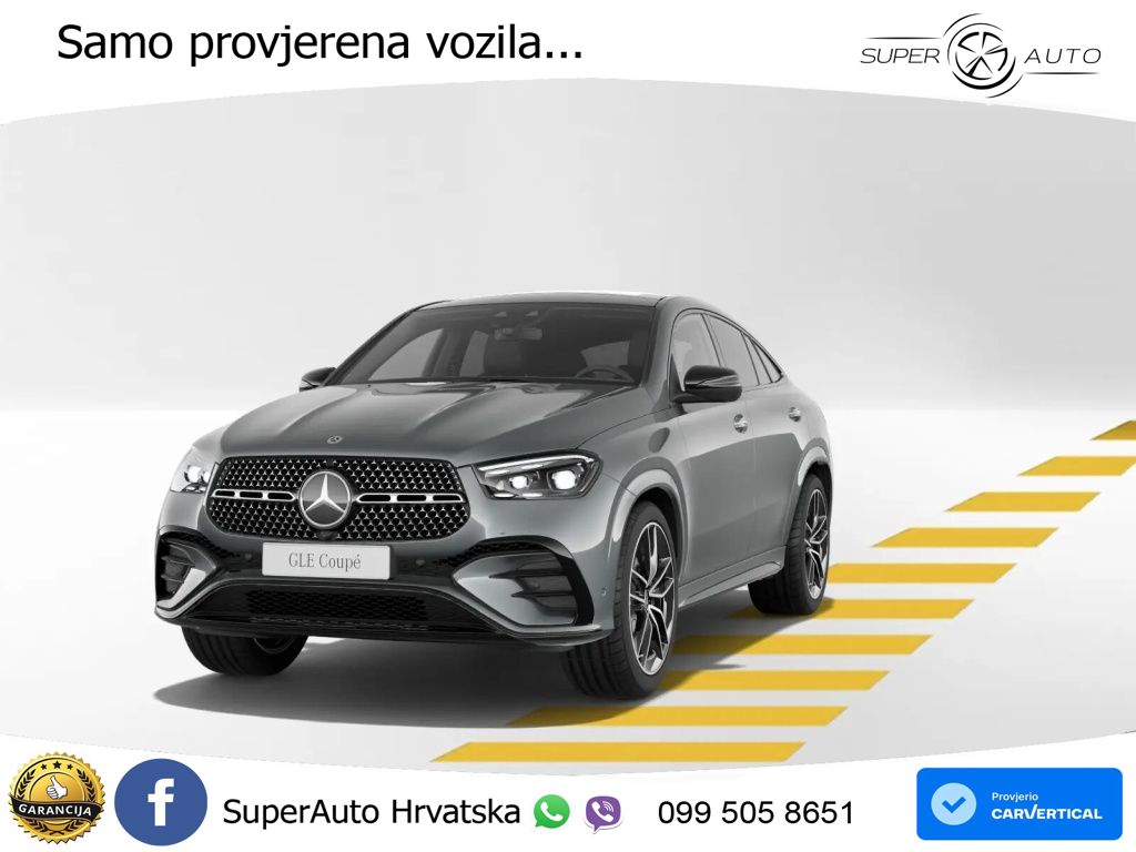 Mercedes GLE Coupe 450d (367 KS) EQ Boost 4MATIC 9G-TRONIC AMG LED+GR SJED+ACC