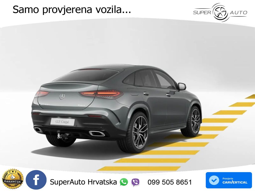 Mercedes GLE Coupe 450d (367 KS) EQ Boost 4MATIC 9G-TRONIC AMG LED+GR SJED+ACC