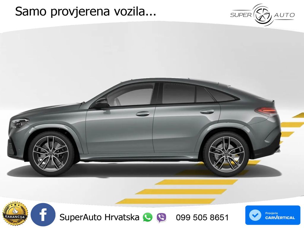 Mercedes GLE Coupe 450d (367 KS) EQ Boost 4MATIC 9G-TRONIC AMG LED+GR SJED+ACC
