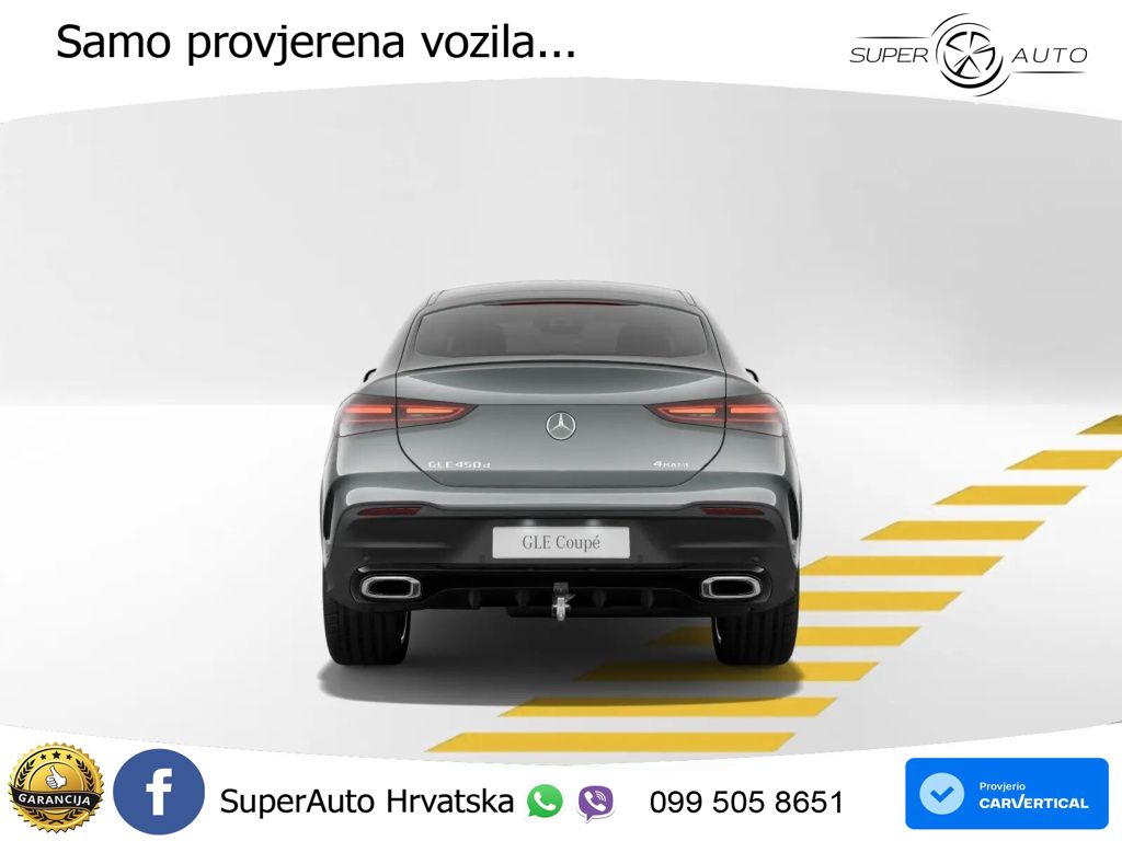 Mercedes GLE Coupe 450d (367 KS) EQ Boost 4MATIC 9G-TRONIC AMG LED+GR SJED+ACC