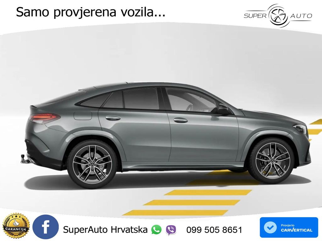 Mercedes GLE Coupe 450d (367 KS) EQ Boost 4MATIC 9G-TRONIC AMG LED+GR SJED+ACC
