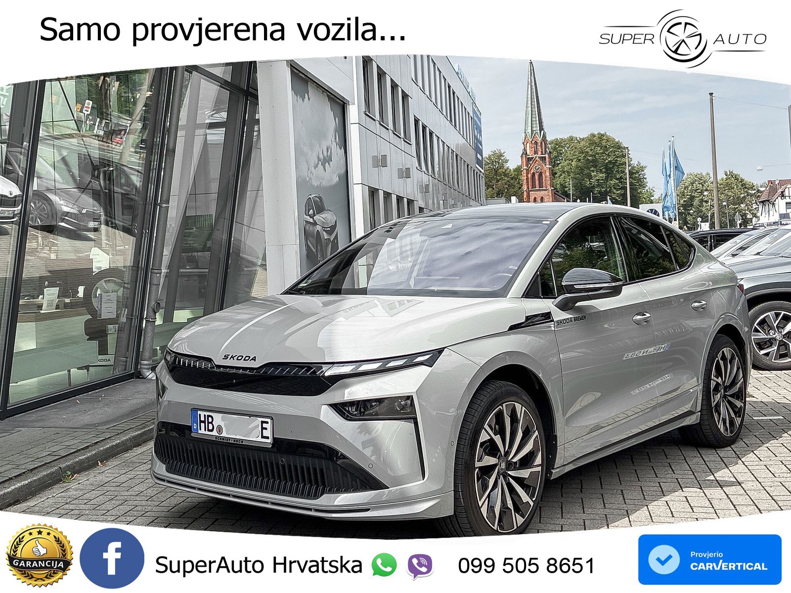 Škoda Enyaq Coupe iV 85 82 kWh (286 KS) SportLine