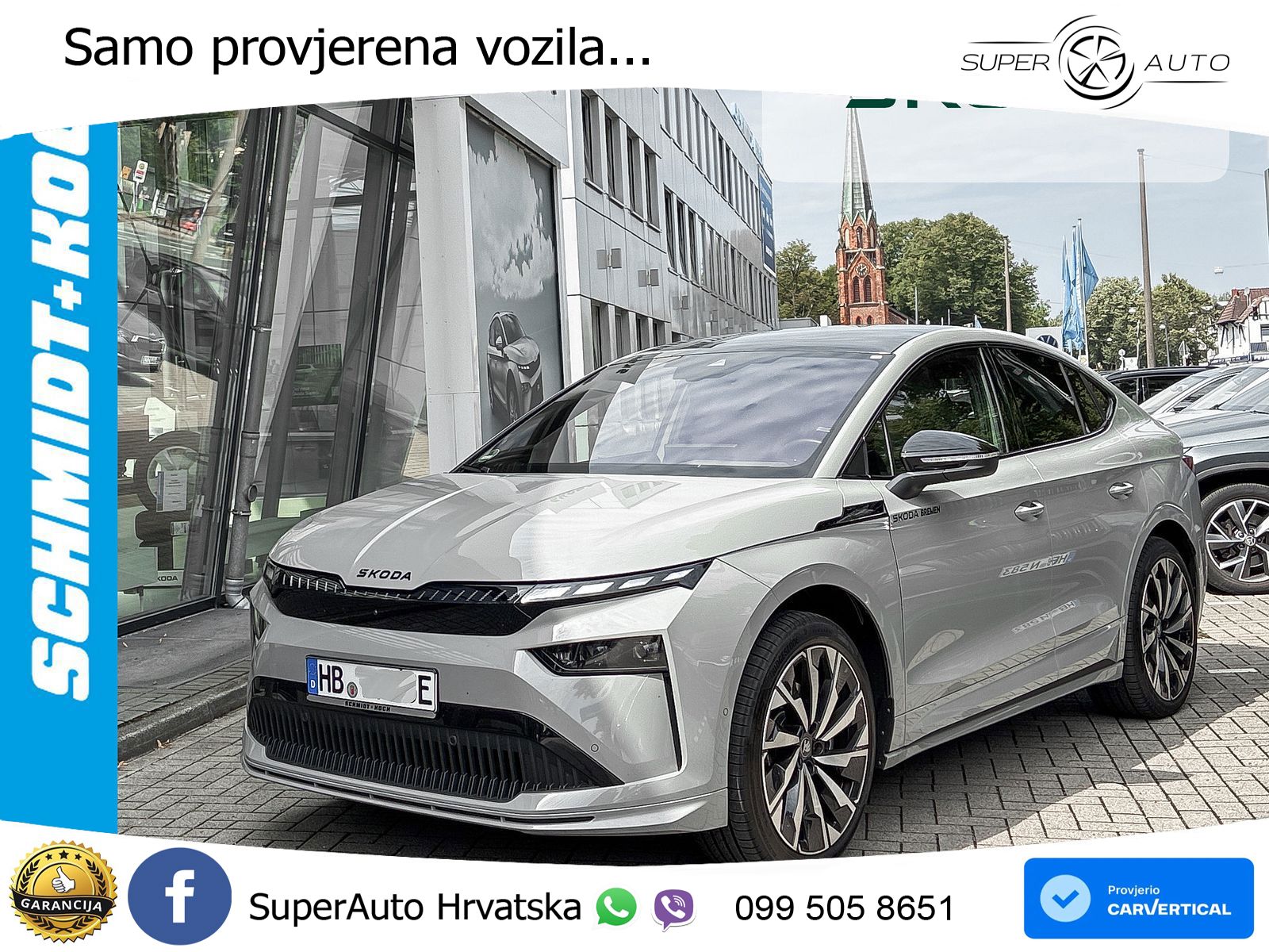 Škoda Enyaq Coupe iV 85 82 kWh (286 KS) SportLine