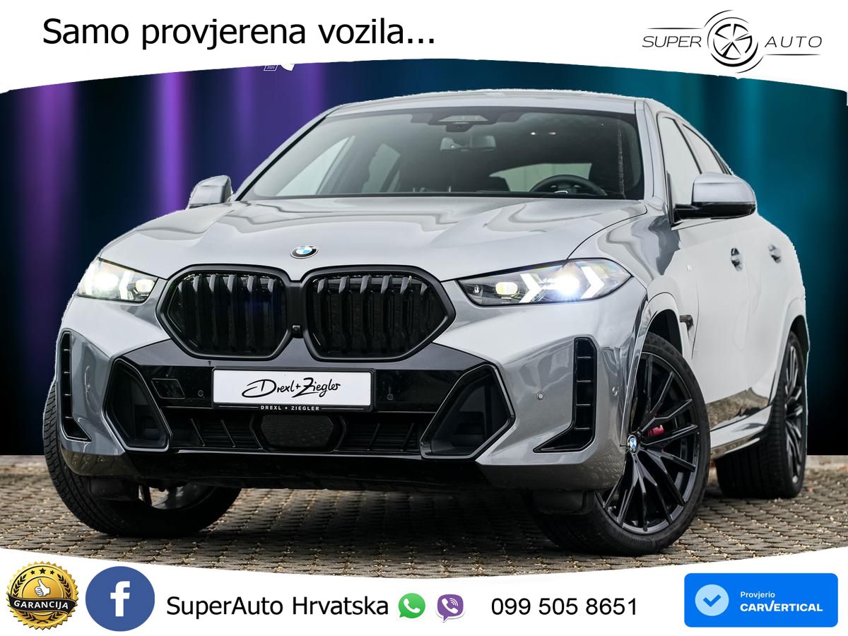 BMW X6 30d (298 KS) xDrive Steptronic M Sport LED+GR SJED+ACC