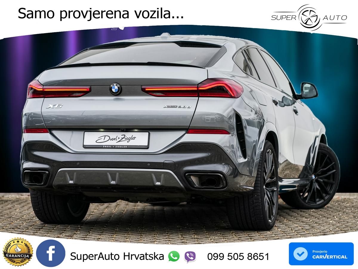 BMW X6 30d (298 KS) xDrive Steptronic M Sport LED+GR SJED+ACC