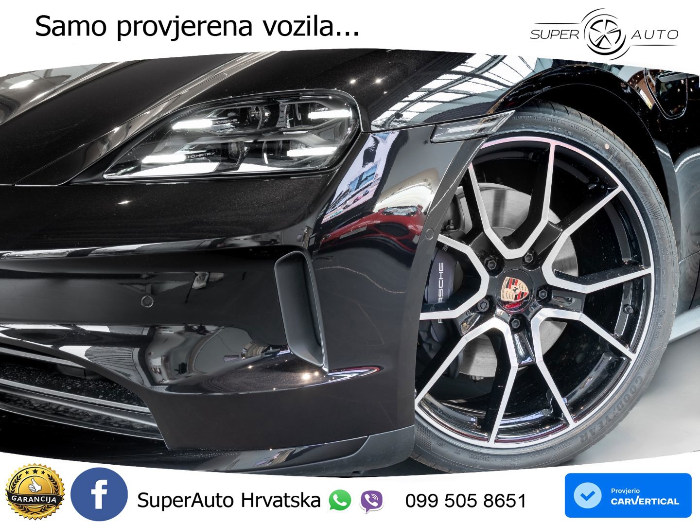 Porsche Taycan Sport Turismo 105 kWh (435 KS)
