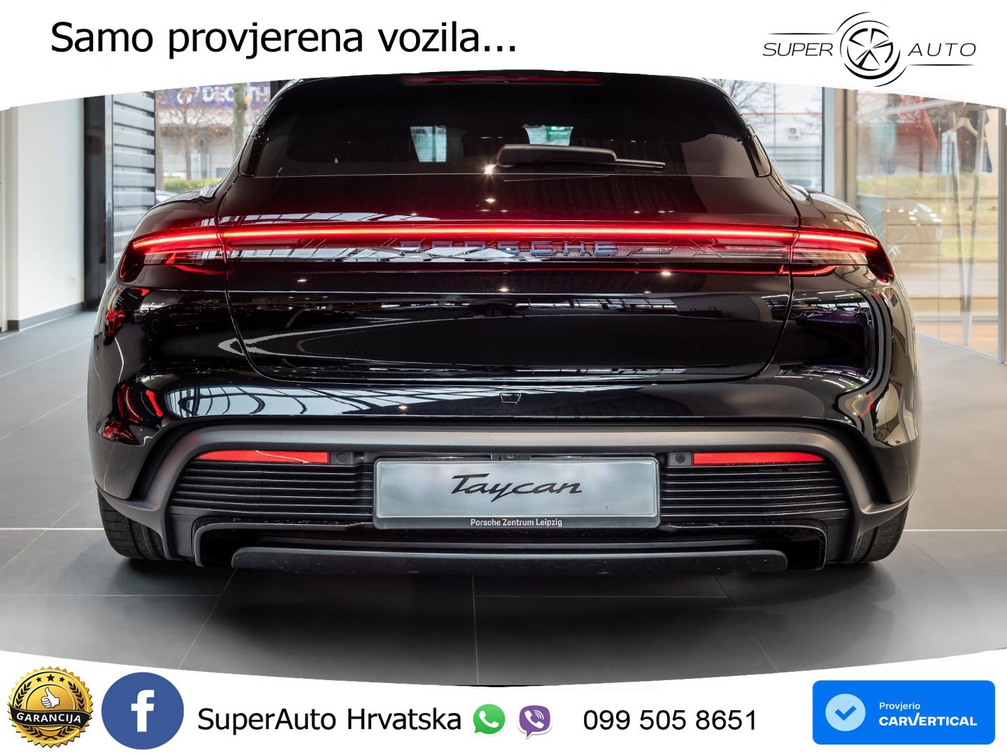 Porsche Taycan Sport Turismo 105 kWh (435 KS)