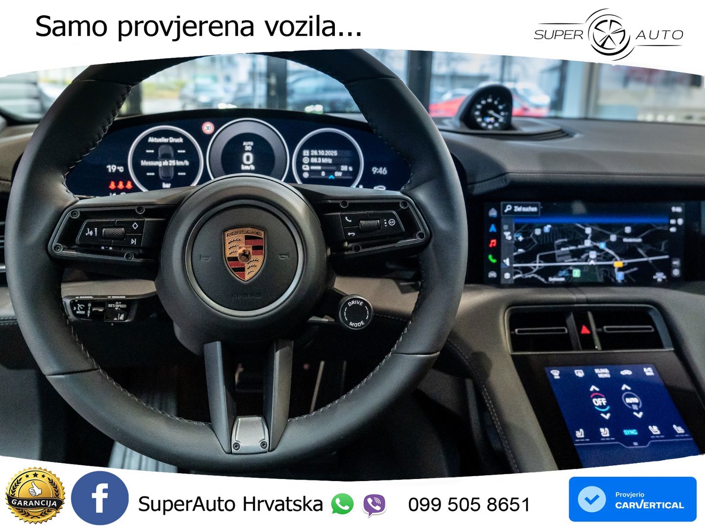 Porsche Taycan Sport Turismo 105 kWh (435 KS)