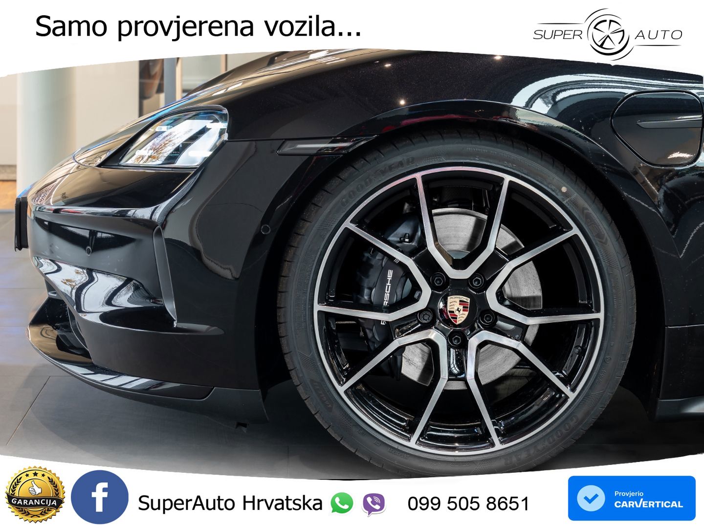Porsche Taycan Sport Turismo 105 kWh (435 KS)