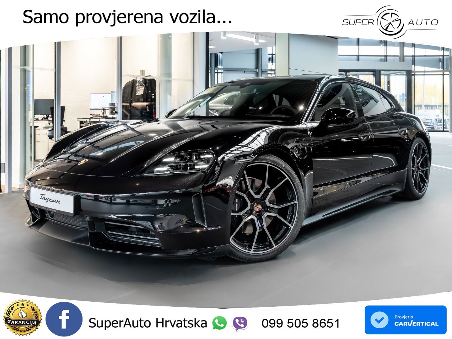 Porsche Taycan Sport Turismo 105 kWh (435 KS)