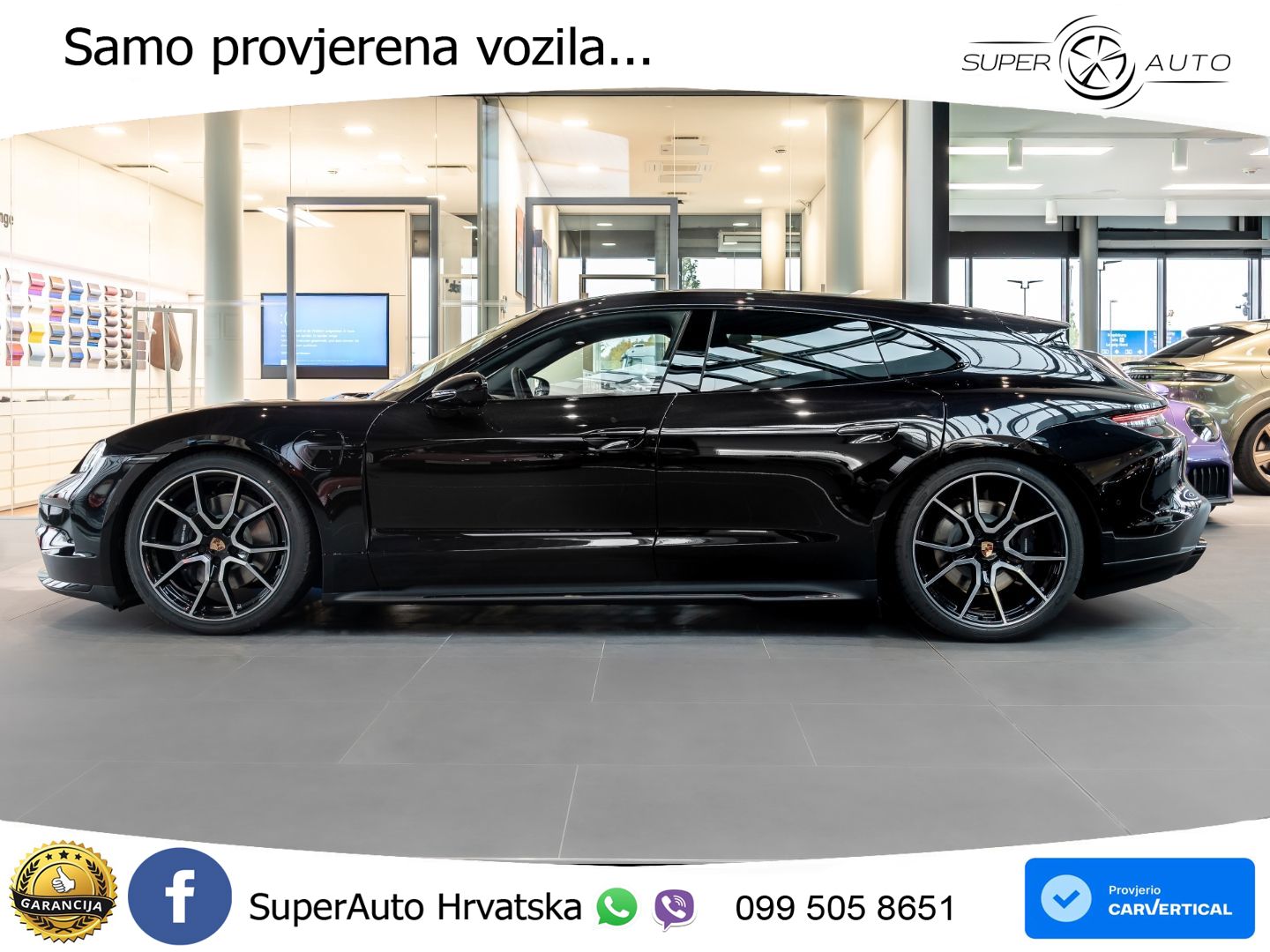 Porsche Taycan Sport Turismo 105 kWh (435 KS)