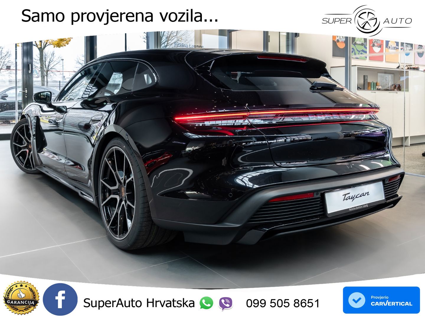 Porsche Taycan Sport Turismo 105 kWh (435 KS)
