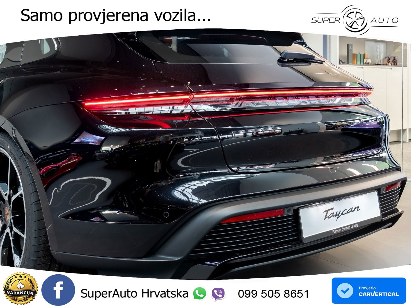 Porsche Taycan Sport Turismo 105 kWh (435 KS)