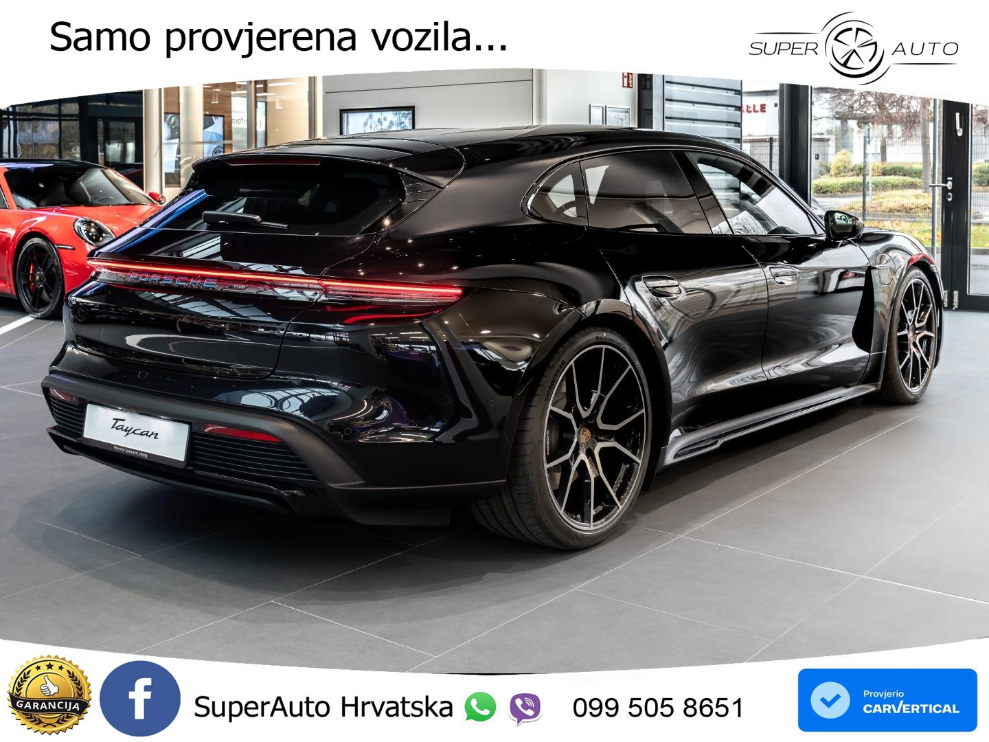 Porsche Taycan Sport Turismo 105 kWh (435 KS)