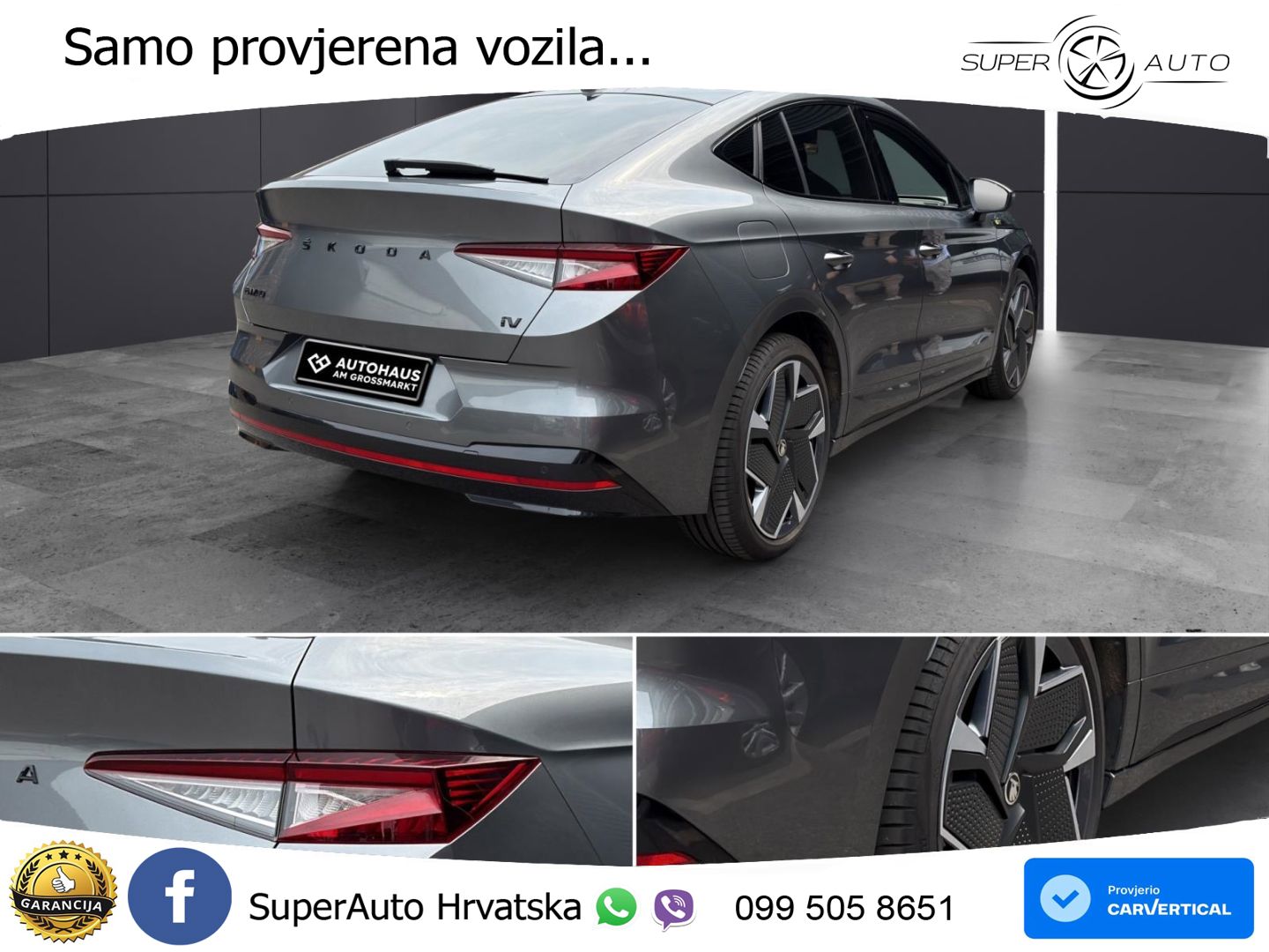 Škoda Enyaq Coupe iV RS 82 kWh (299 KS) AWD Suite LED+GR SJED+ACC