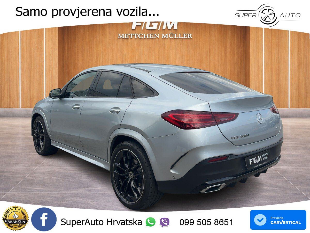 Mercedes GLE Coupe 300d (269 ks) EQ Boost 4MATIC 9G-TRONIC AMG LED+GR SJED+ACC