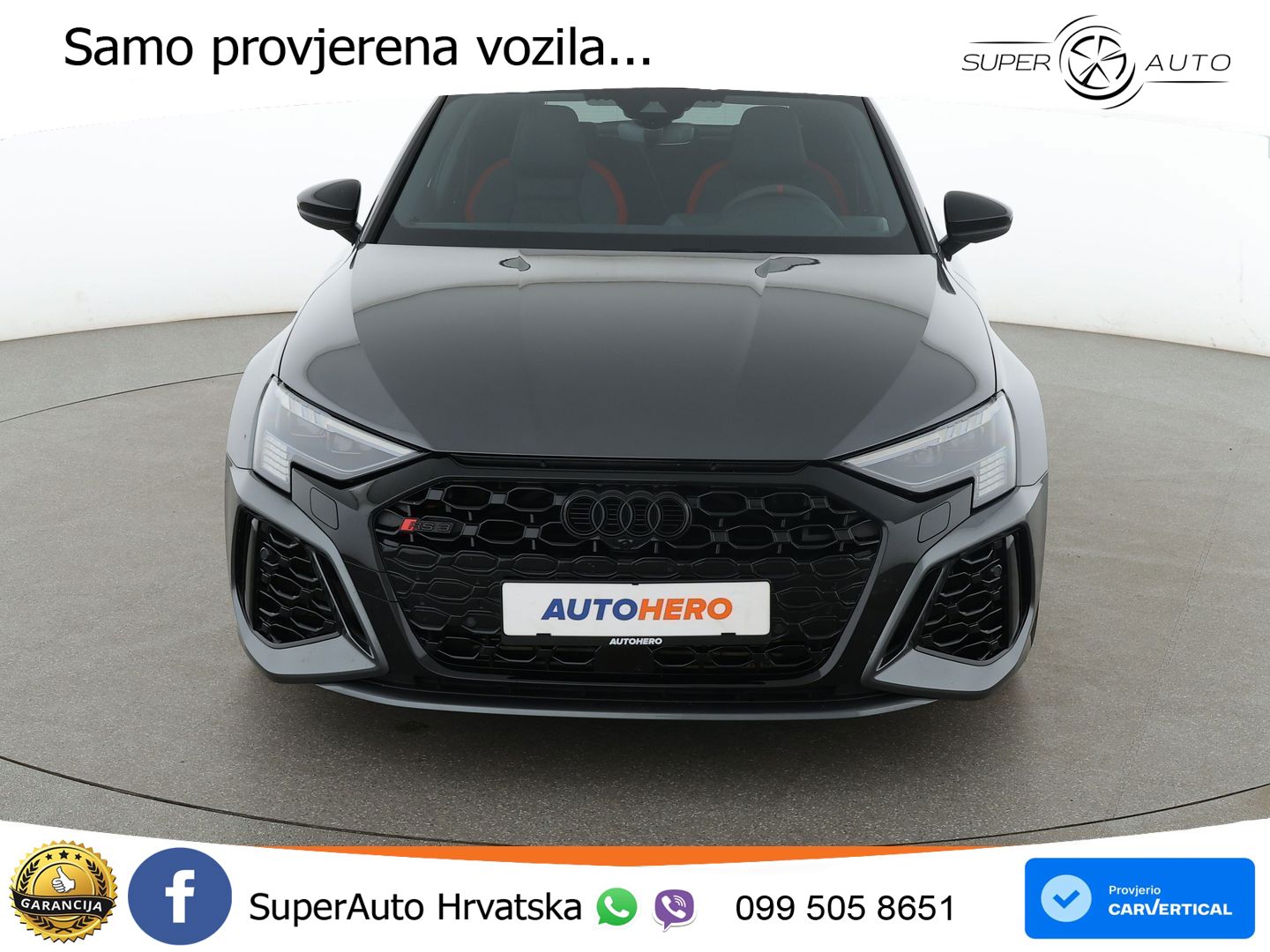 Audi RS3 Sportback 2.5 TFSI (400 KS) quattro S tronic LED+GR SJED+ACC