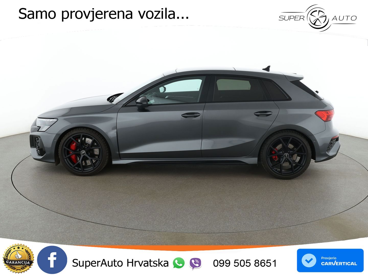 Audi RS3 Sportback 2.5 TFSI (400 KS) quattro S tronic LED+GR SJED+ACC