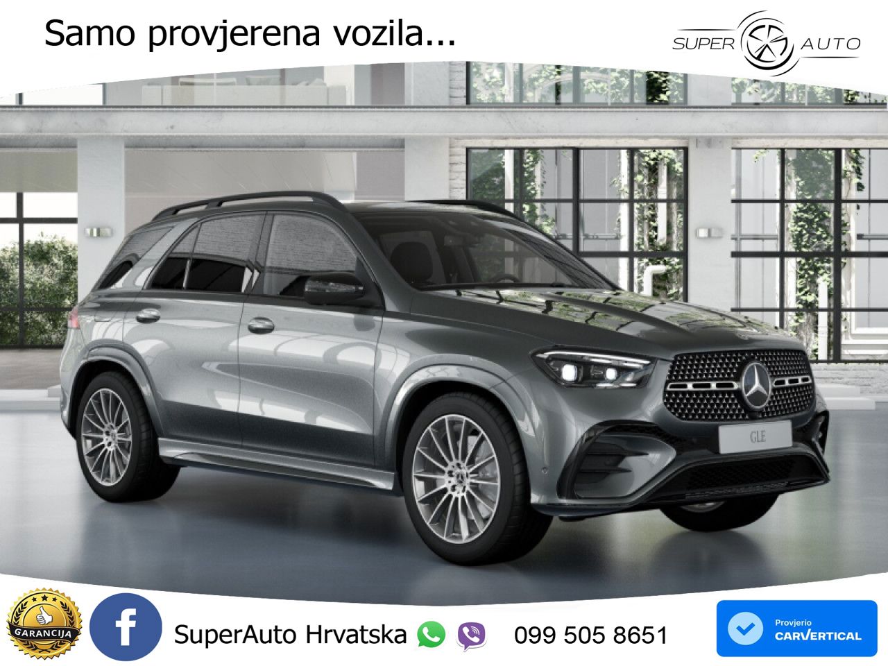 Mercedes GLE 450d (367 KS) EQ Boost 4MATIC 9G-TRONIC AMG LED+GR SJED+ACC