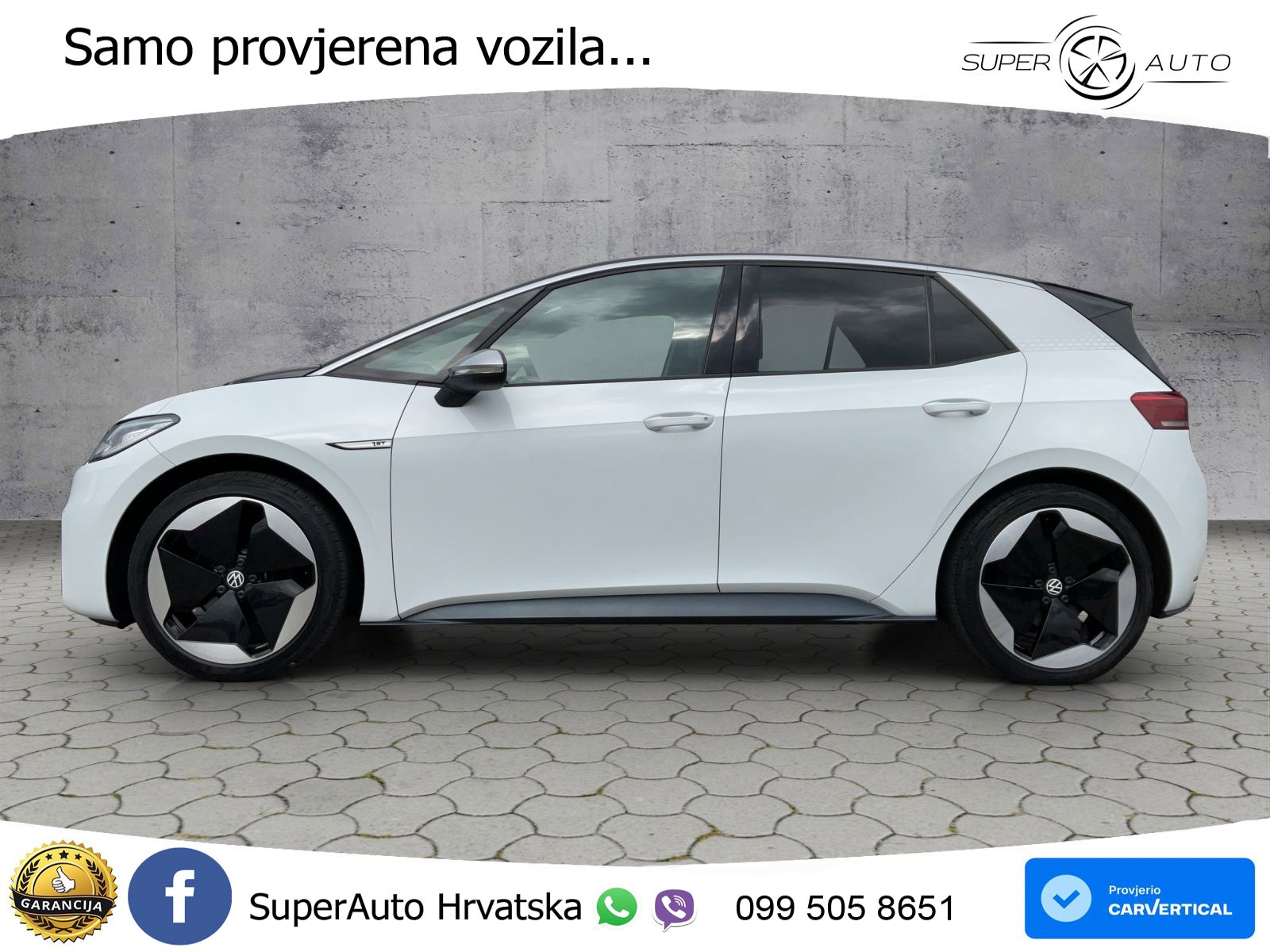 Volkswagen ID.3 Pro Performance 62 kWh (204 KS) LED+GR SJED+ACC