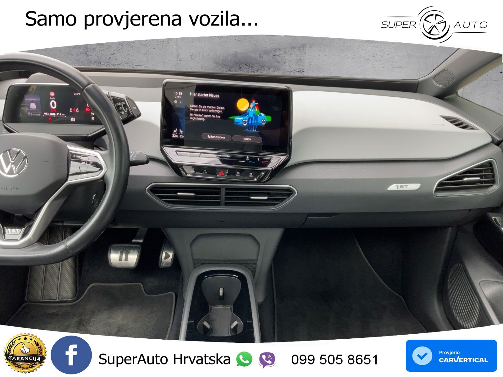 Volkswagen ID.3 Pro Performance 62 kWh (204 KS) LED+GR SJED+ACC