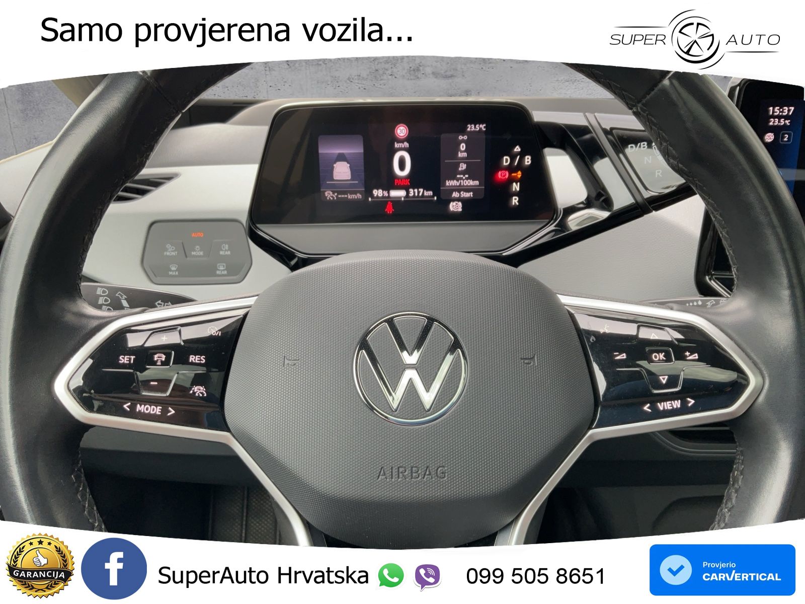 Volkswagen ID.3 Pro Performance 62 kWh (204 KS) LED+GR SJED+ACC