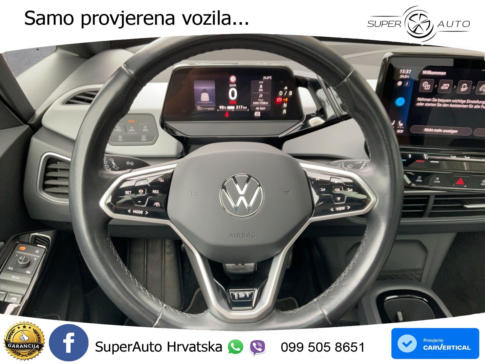 Volkswagen ID.3 Pro Performance 62 kWh (204 KS) LED+GR SJED+ACC