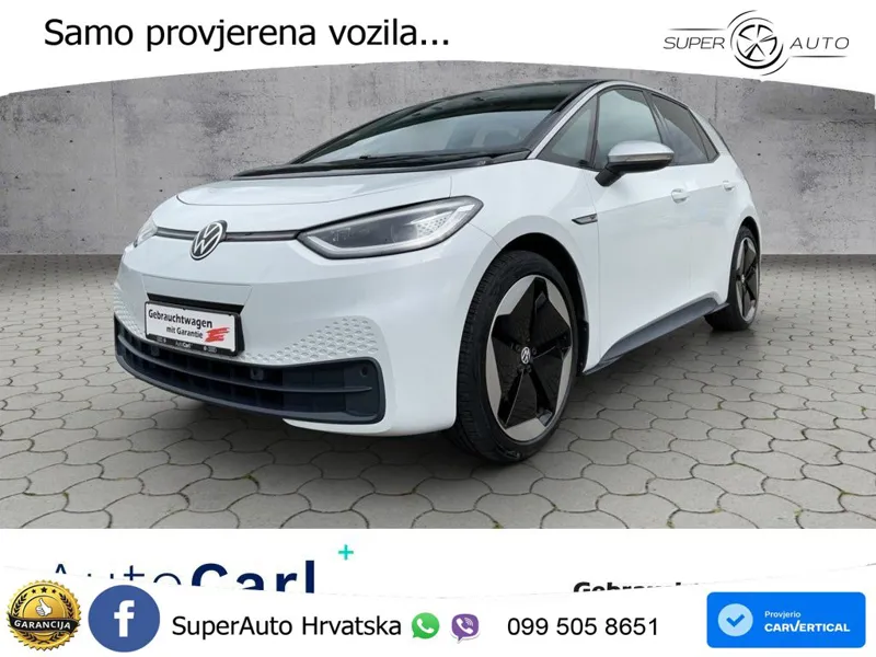 Volkswagen ID.3 Pro Performance 62 kWh (204 KS) LED+GR SJED+ACC