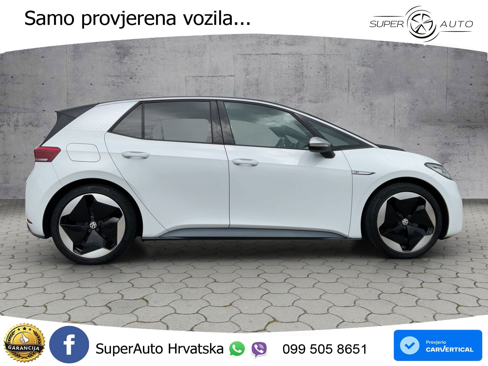 Volkswagen ID.3 Pro Performance 62 kWh (204 KS) LED+GR SJED+ACC