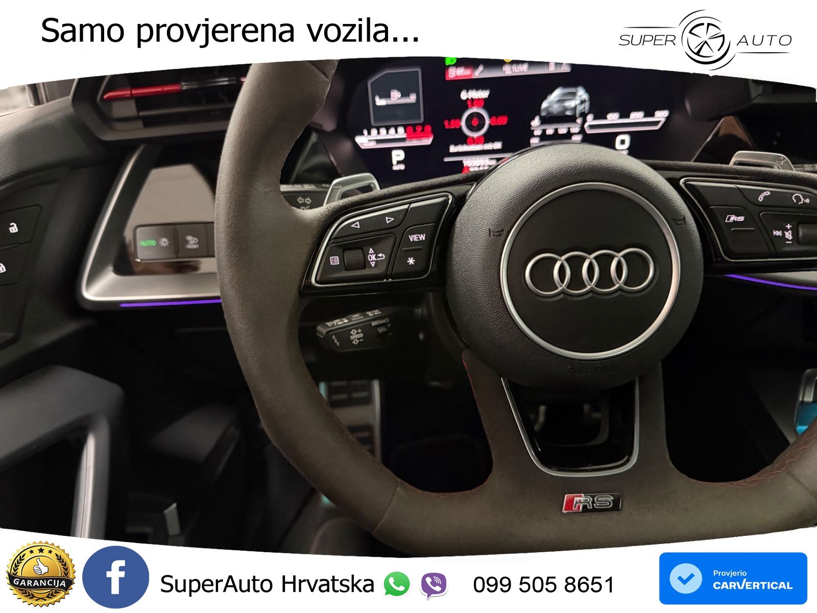 Audi RS3 Sedan 2.5 TFSI (400 KS) quattro S tronic LED+GR SJED+ACC
