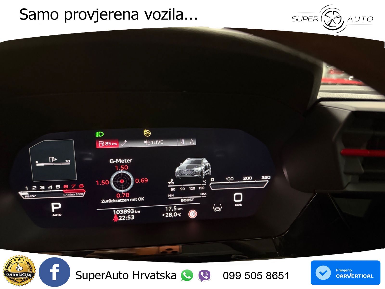 Audi RS3 Sedan 2.5 TFSI (400 KS) quattro S tronic LED+GR SJED+ACC