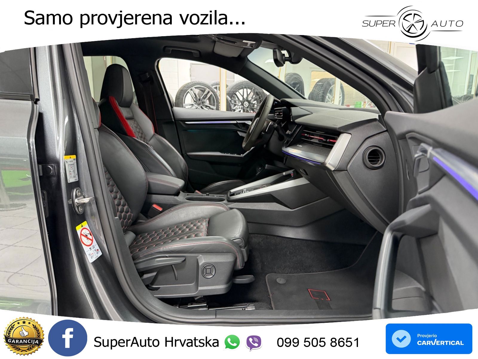 Audi RS3 Sedan 2.5 TFSI (400 KS) quattro S tronic LED+GR SJED+ACC