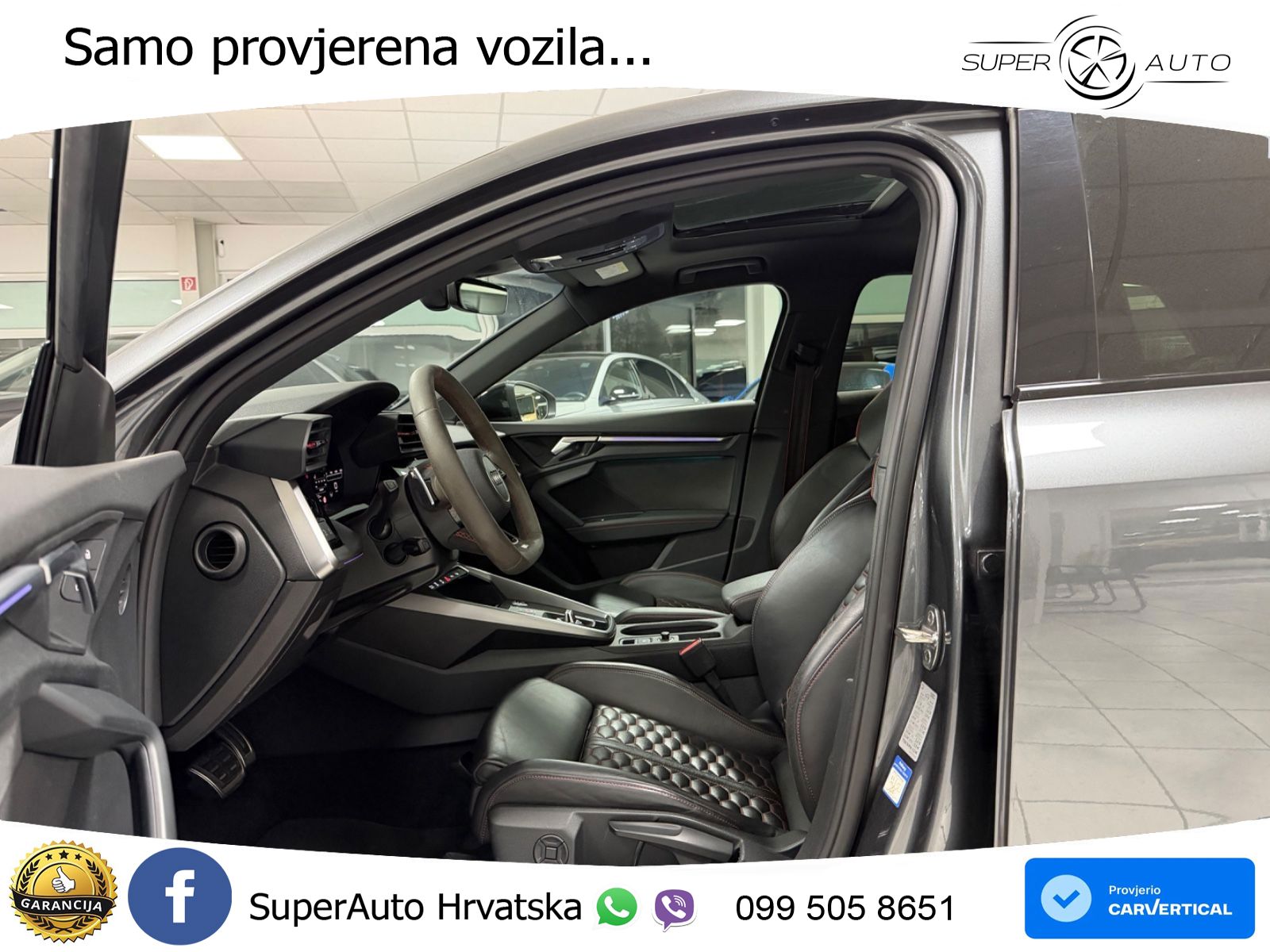 Audi RS3 Sedan 2.5 TFSI (400 KS) quattro S tronic LED+GR SJED+ACC